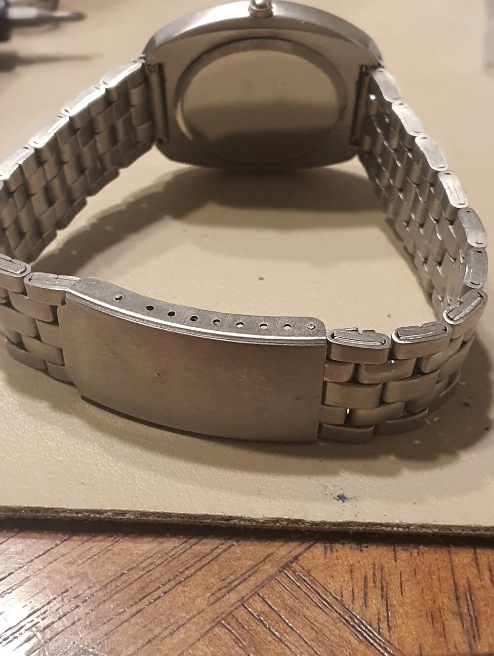 Michael Giordano Silver Stainless Steel Men's Watch